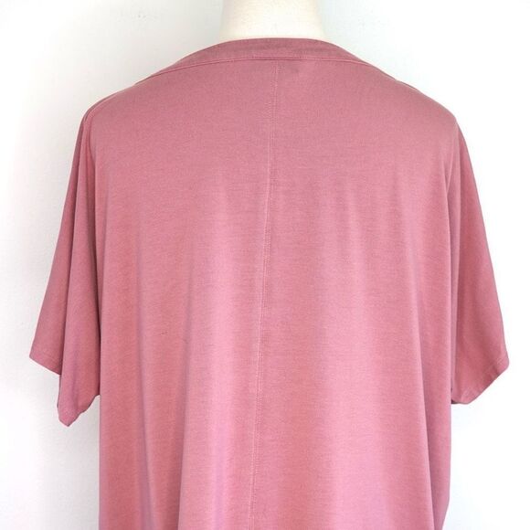 J.Jill Wearever Collection Oversized Dusty Pink Tee Size M Petite - Picture 5 of 11